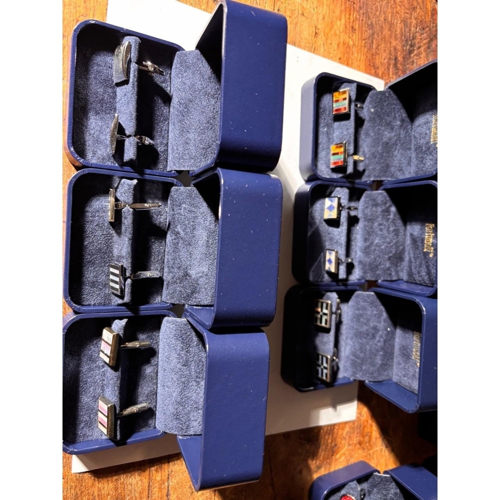 Fortunoff Sterling Silver  Cufflinks square Christmas present